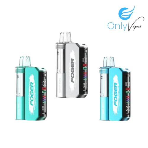 Foger Switch Pro Vape Kit rechargeable disposable vape with dual mesh coil and multiple Foger vape flavors