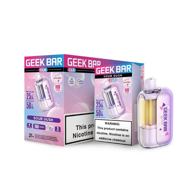 Geek-Bar-CLR-50K-Disposable-Vape sour gush only vapez
