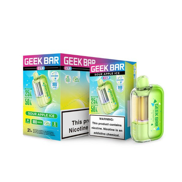 Geek-Bar-CLR-50K-Disposable-Vape sour apple ionly vapez