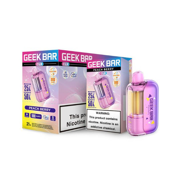 Geek-Bar-CLR-50K-Disposable-Vape peach only vapez