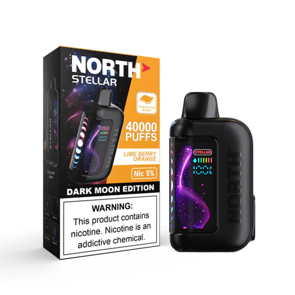 North Stellar Dark Moon Edition 40K Disposable dark moon only vapez