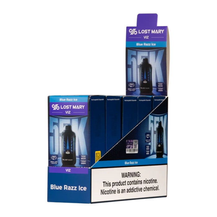 Lost Mary VIZ 55K Disposable Vape blue