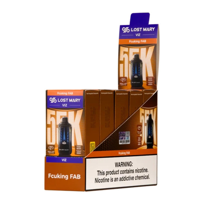 Lost Mary VIZ 55K Disposable Vape fab