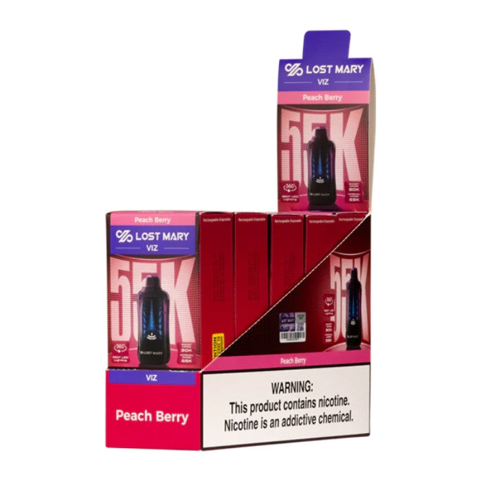 Lost Mary VIZ 55K Disposable Vape peach