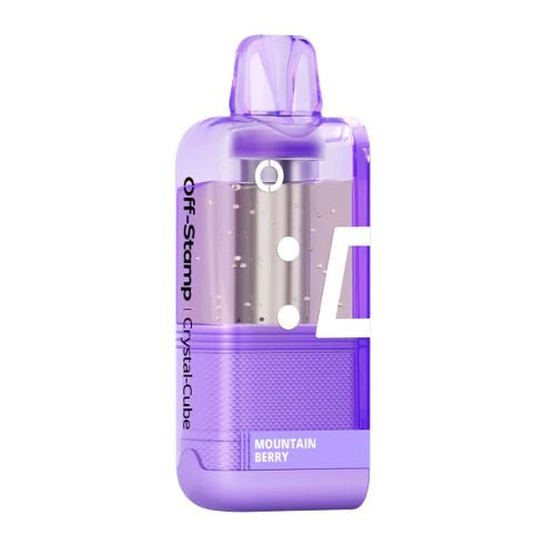 Off Stamp X-Cube Crystal Disposable Pod Texas Compliant mountain berry only vapez