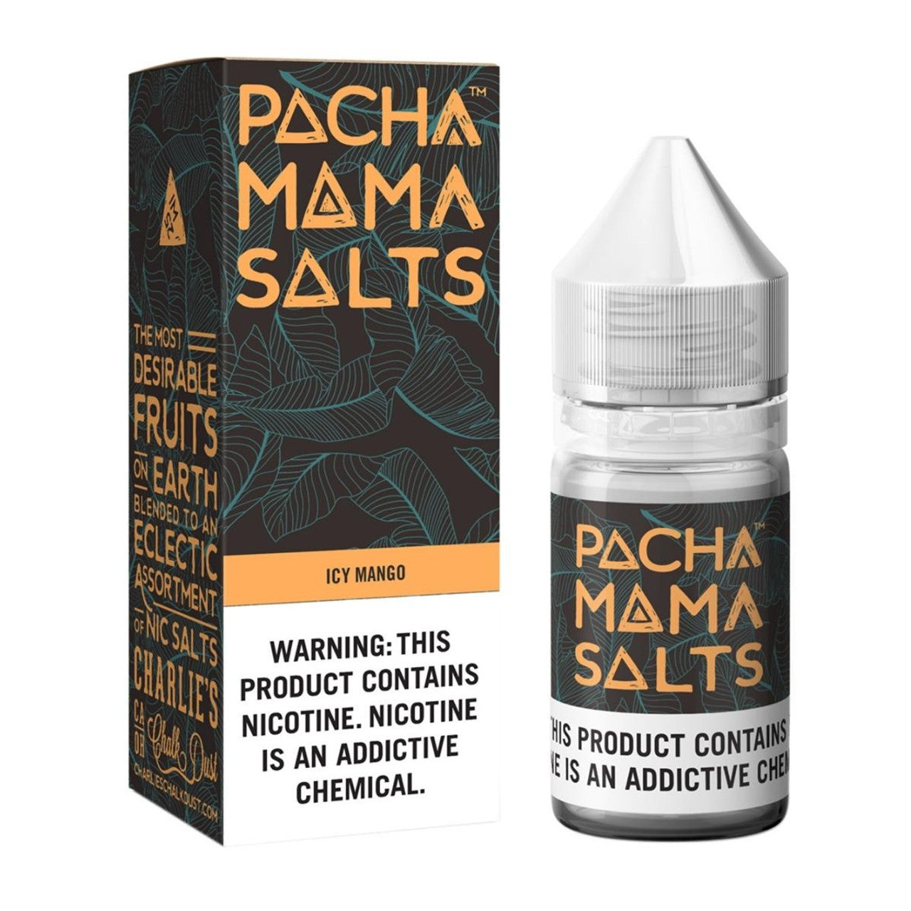 Pachamama Nicotine Salts mango only vapez