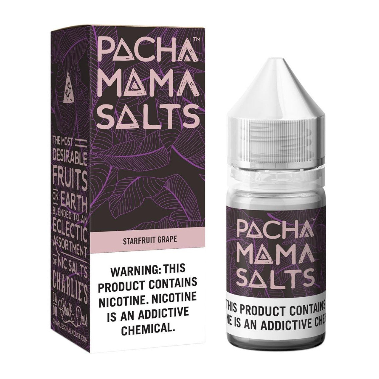 Pachamama Nicotine Salts grape only vapez