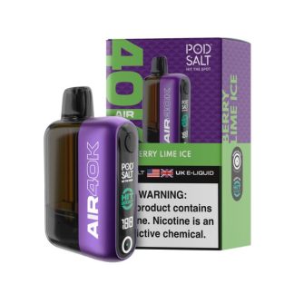Pod Salt Air 40k Vape Texas Compliant lime ice