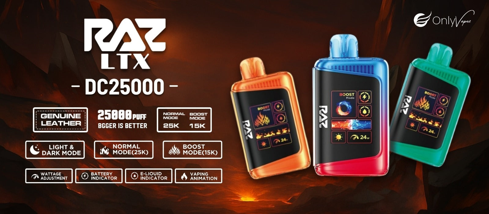 RAZ LTX DC25000 Disposable Vape