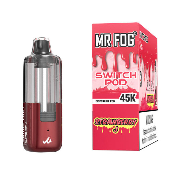 Mr Fog Switch 45K Disposable Pod strawberry