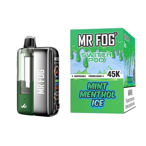 Mr Fog Switch 45K Vape Kit mint menthol