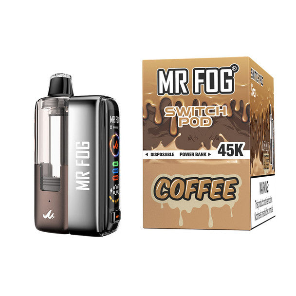 Mr Fog Switch 45K Vape Kit coffee
