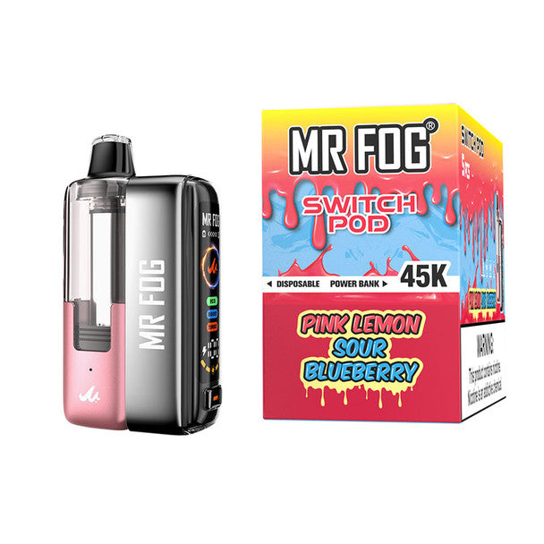 Mr Fog Switch 45K Vape Kit pink lemon