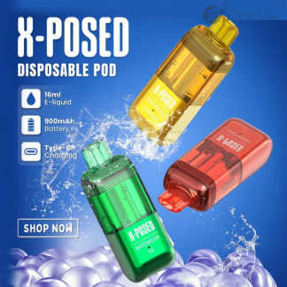X-Posed 35K Disposable Pod only vapez